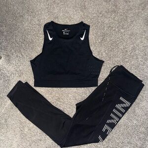 Nike Air Crop top & Leggings Set